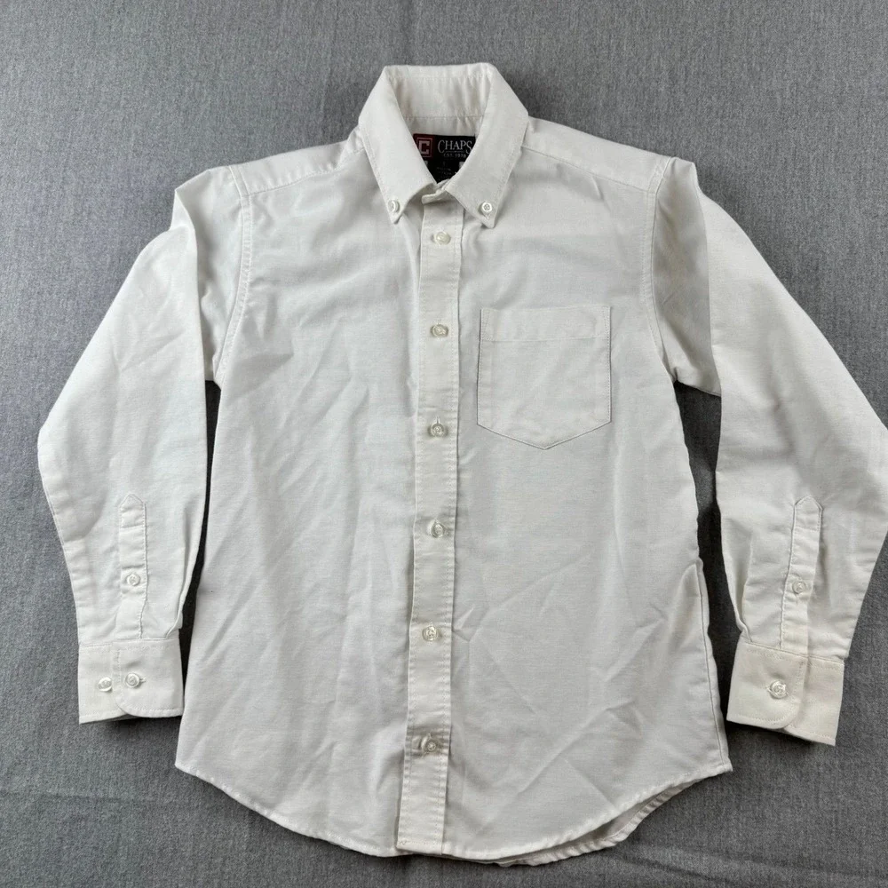 Chaps white button